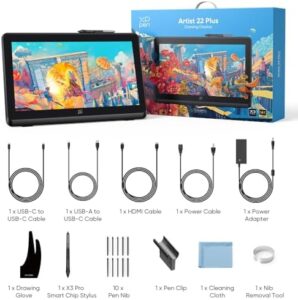 XPPen Artist 22 Plus Drawing Display Digital Drawing Monitor 22 Inch - Main Features