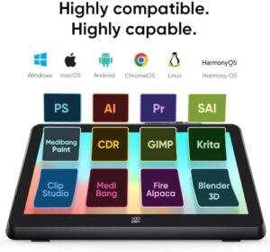 XPPen Artist 22 Plus Drawing Display Digital Drawing Monitor 22 Inch - Main Features