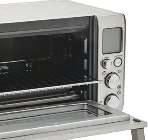 Breville Smart Oven Pro countertop oven in brushed stainless steel with LCD display