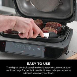 Ninja Foodi Smart XL Grill and Air Fryer - Black/Stainless Steel  