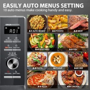 TOSHIBA 26L Air Fry Combo 6-in-1 900W Microwave Oven with Steamer in Morandi Grey