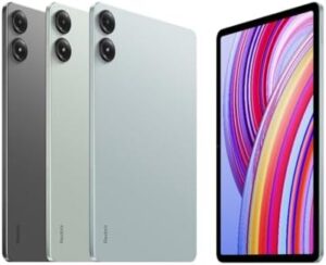 Xiaomi Redmi Pad Pro 12.1" tablet with Snapdragon 7S Gen2, 10000mAh battery, Bluetooth 5.3, and 8MP Dual Camera