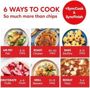 Instant Pot VersaZone Air Fryer with dual drawers, black, 8.5L capacity, and smart programs