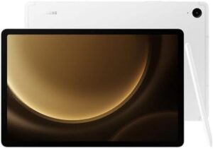 Samsung Galaxy Tab S9 FE Wifi Tablet 128GB Storage with Smooth Display, Long-Lasting Battery, and Included S Pen in Silver