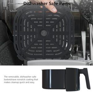 Adoolla Air Fryer Oven 5 Qt with Touch Screen and Accessories