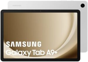 Samsung Galaxy Tab A9+ Android Tablet, Silver, 128GB Memory, 11-Inch Display 