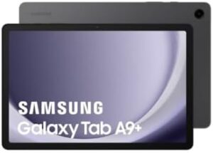 Samsung Galaxy Tab A9+ 11-inch Graphite - Front and Back View