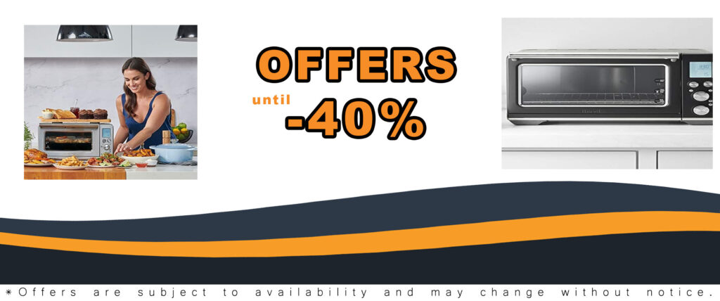 Breville Smart Oven Air Fryer (Black Truffle) in kitchen setting