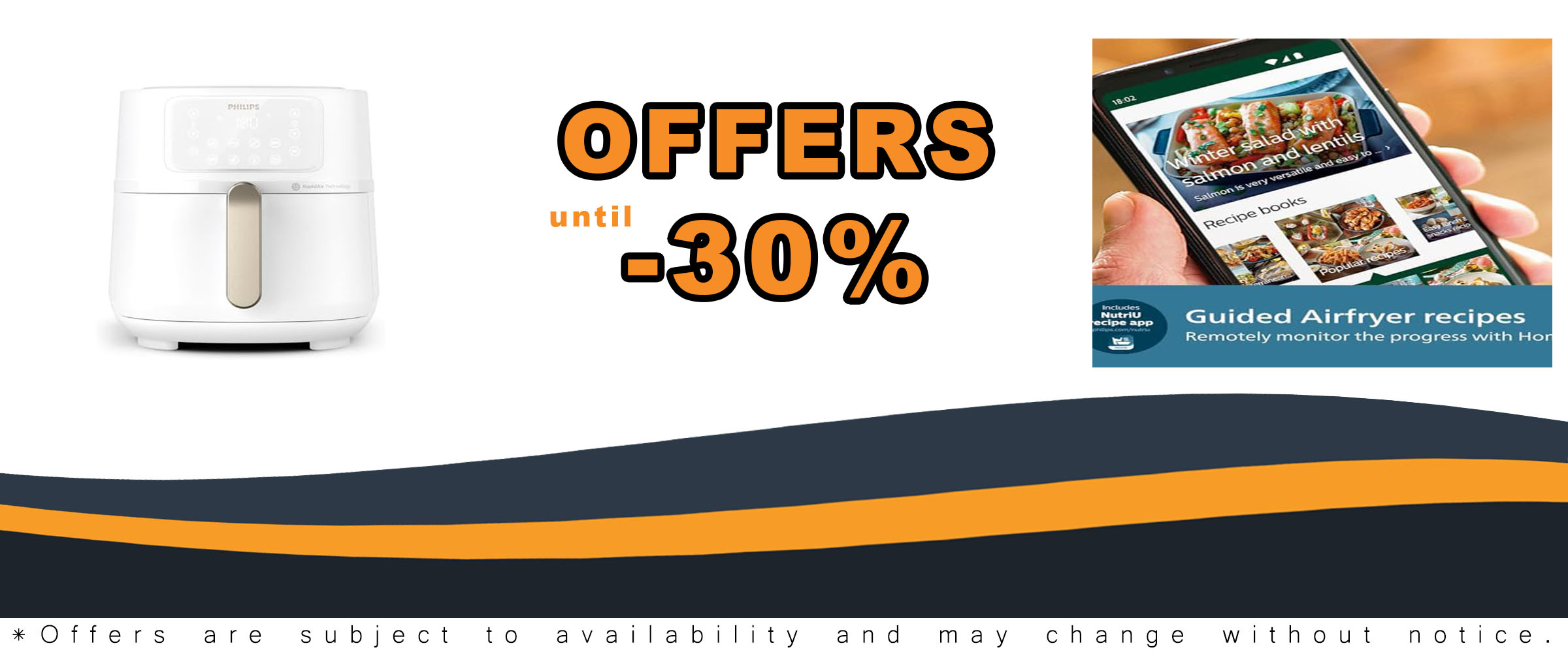 Philips 5000 Series XXL Connected Airfryer with Rapid Air Technology and Large Capacity