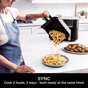 Ninja Foodi MAX Dual Zone Digital Air Fryer with 2 Drawers, 9.5L Capacity