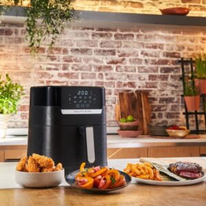Tefal Easy Fry Precision 2-in-1 Digital Air Fryer and Grill 4.2L with touchscreen and dehydrator function