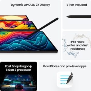 Samsung Galaxy Tab S9 Ultra Wi-Fi AI Tablet 256GB Graphite with S Pen