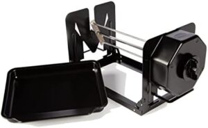 ROTO-Q 360 Cordless Rotisserie Kit for Grills, Ovens, Smokers - Non-Electric Spit Roaster for BBQ, Gas, Charcoal, Kamado Joe, Green Egg, Kettle