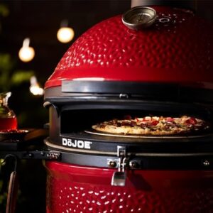 Kamado Joe DōJoe Pizza Oven Insert for 18-inch Classic Joe Grills with Ceramic Stone