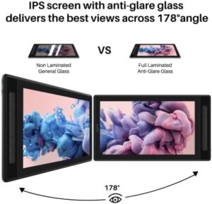 HUION Kamvas Pro 16 2.5K QHD Graphics Drawing Tablet with Screen QLED Full Lamination