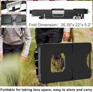 LS'BABQ Grill Stand for Ninja Woodfire Grill and Smoker – Foldable, Durable, and Mobile