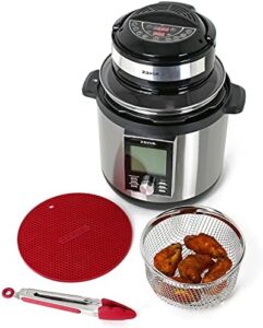 Zavor 8 in 1 Air Fryer Lid for 6Qt & 8Qt Stovetop Pressure Cookers with Accessories  