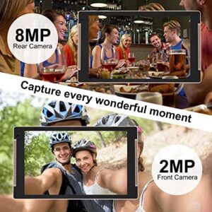10.1 Inch Android Tablet with Stand - HD IPS Display, 12GB RAM, and Expandable Storage