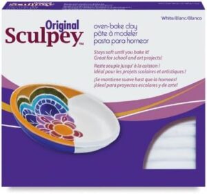 Sculpey Original, White, 8lb Polymer Clay for Arts and Crafts