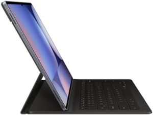 Book Cover Keyboard Slim for Galaxy Tab S10 Ultra and Tab S9 Ultra, Black, with AI-powered Keyboard