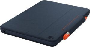 Logitech Rugged Combo 3 keyboard case for iPad 7th and 8th generation – durable protection and built-in keyboard  