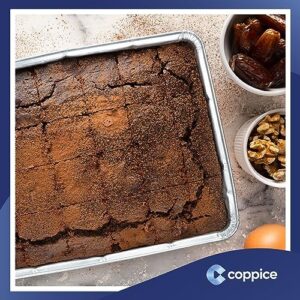 Coppice Aluminium Foil Tray for Baking, BBQ, Roasting, Grilling & Food Storage | Freezer, Microwave & Oven Safe