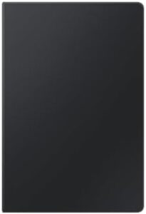 Samsung Galaxy Tab S9 FE Book Cover Keyboard in black, featuring magnetic back and wireless keyboard