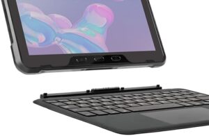 Samsung Tab Active4 Pro Magnetic Keyboard, rugged design, slim, matte black finish