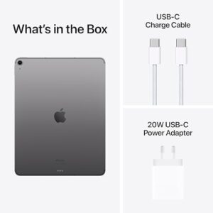 Apple iPad Air 13-inch (M2) with Liquid Retina Display in Space Grey, showcasing its sleek design and advanced features