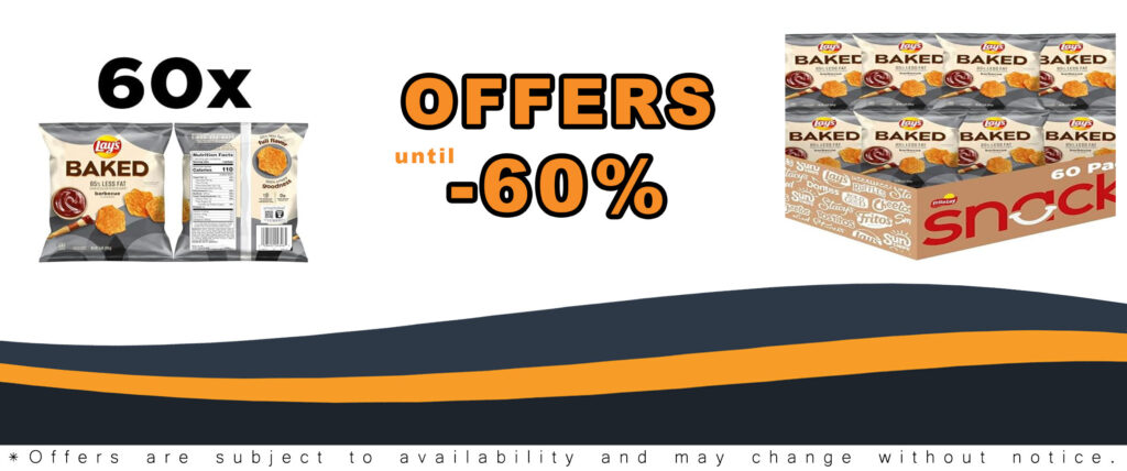 Lay's Oven Baked Barbecue Flavored Potato Crisps 0.875 oz Pack of 60