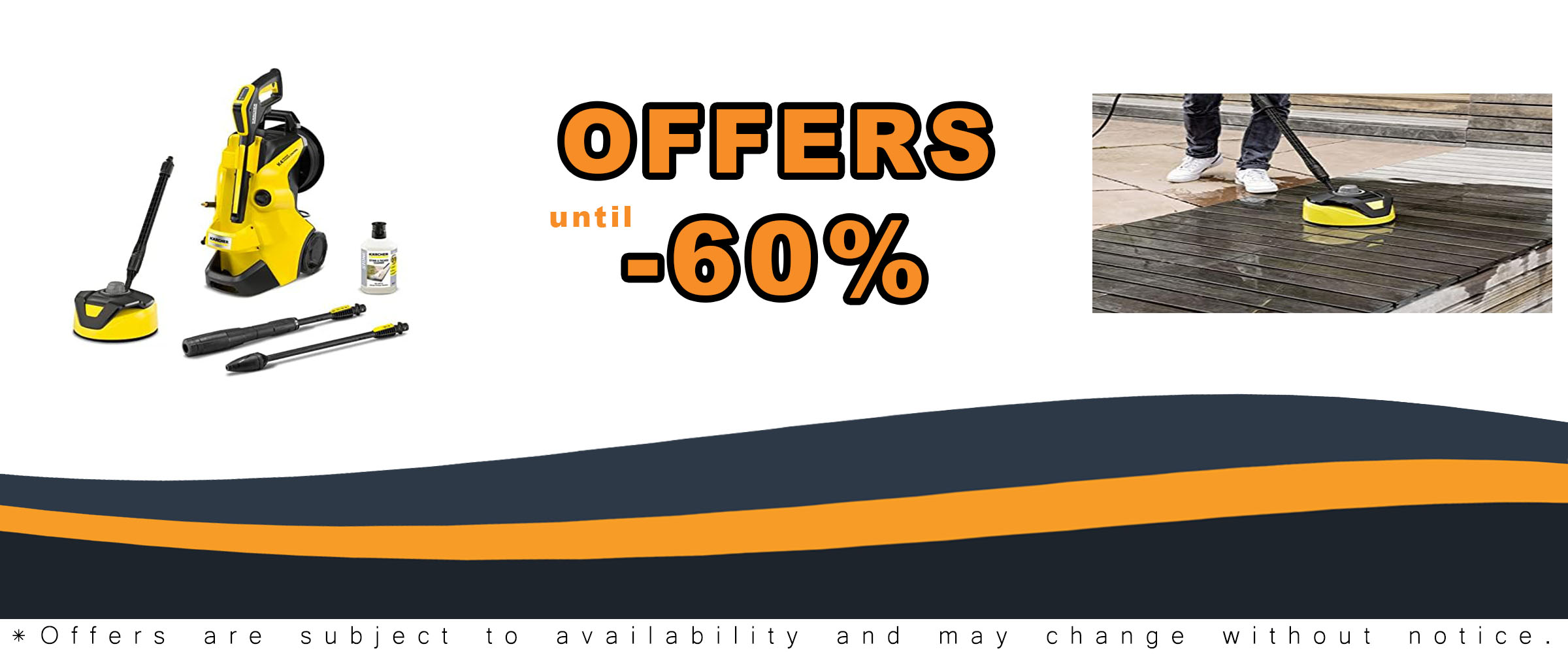 Kärcher K4 Electric Power 2100PSI Pressure Washer with Hose Reel and Attachments
