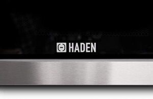 Haden 20L Digital Stainless Steel Microwave Oven on a kitchen countertop