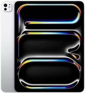 iPad Pro 13-inch (M4) with Ultra Retina XDR Display, 256GB Storage, Silver Finish