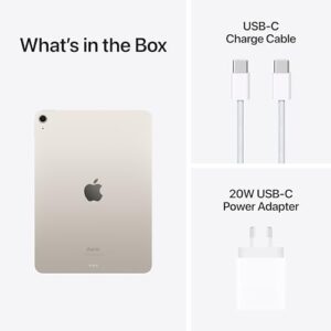 iPad Air 11-inch (M2) with Liquid Retina Display, 1TB Storage, 12MP Cameras, Wi-Fi 6E