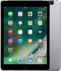 Apple iPad 5 Wi-Fi + Cellular [128GB] [Space Grey] (Renewed)