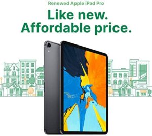 Apple iPad Pro | 11" | 1st GEN | WI-FI | 64GB | Gray | 2018 | (Renewed)