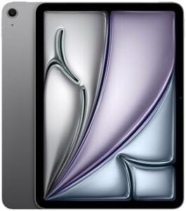 iPad Air 11-inch (M2): Liquid Retina Display, 128GB, Landscape 12MP Front Camera/12MP Back Camera, Wi-Fi 6E, Touch ID, All-Day Battery Life — Space Grey