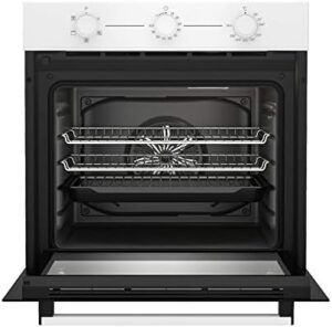 Beko AeroPerfect Fan Electric Single Oven with Steam Cleaning in White