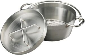SOTO ST-908 Dutch Oven Stainless Steel, Ideal for Outdoor Cooking
