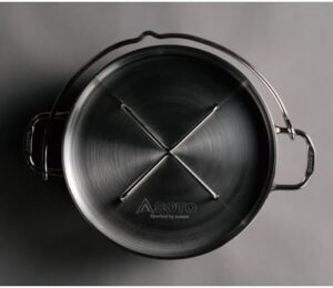 SOTO ST-908 Dutch Oven Stainless Steel, Ideal for Outdoor Cooking