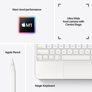 11-inch iPad Pro with Apple M1 chip (Wi-Fi, 1TB) - Silver (2021 Model, 3rd Generation)