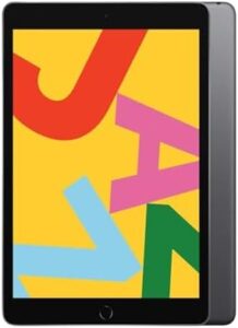 iPad 7 128GB WiFi - Space Grey - (Renewed)