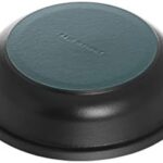 STAUB 28cm Cast Iron Tajine with Ceramic Lid in Black/Cream for Cooking Moroccan Dishes