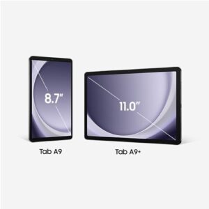Galaxy Tab A9 8.7" SM-X115 64GB 4GB Factory Unlocked WiFi + LTE Cellular Tablet - International Version (Silver)