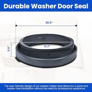 Replacement WH08X23479 Washing Machine Door Gasket for GE Front Load Washer Door Boot Seal