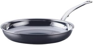 Hestan - NanoBond Collection - Titanium Stainless Steel 11-Inch Frying Pan - Toxin, PFAS, & Chemical Free Clean Cookware, Induction Cooktop Compatible