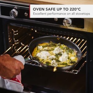 KitchenAid Stainless Steel 3-Layer Non-Stick 5 Piece Cookware Pots and Pans Set, Clad, Induction, Oven Safe, Silver