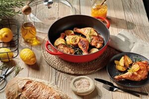 Küchenprofi 416501028 Gourmet pan, Cast Iron